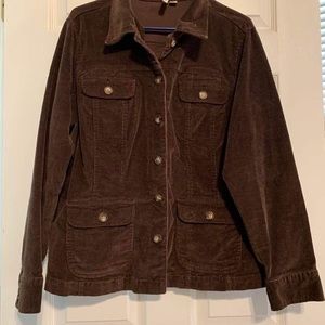 Brown corduroy jacket